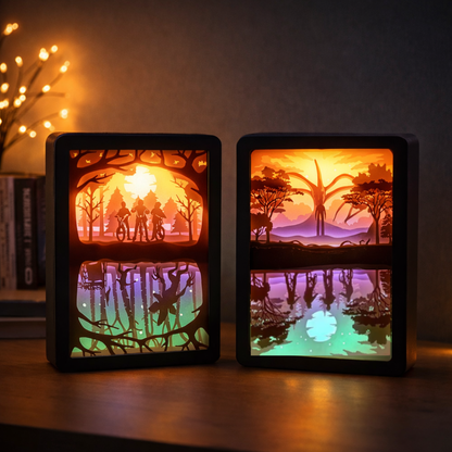 3D Glow Light Box